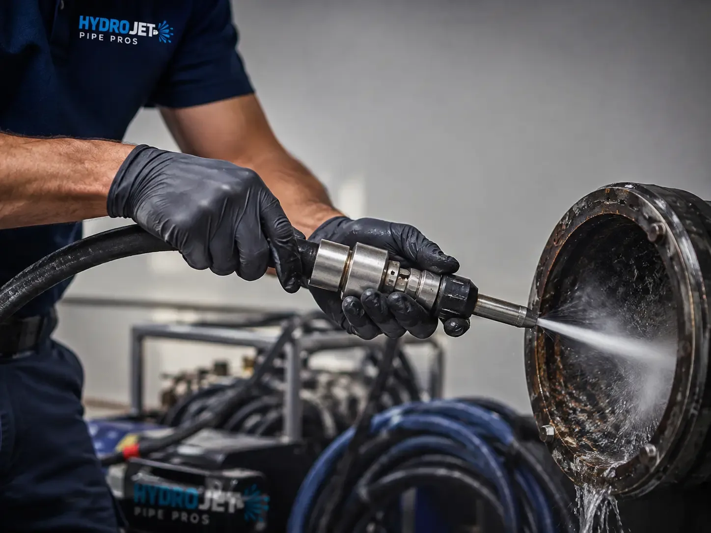 Hydro Jet Pipe Descaling in Hosston, LA